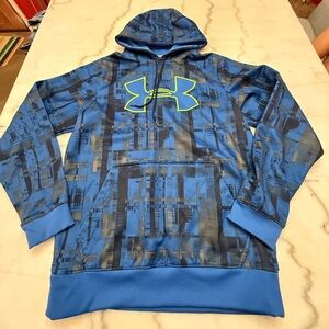Under Armour Blue and Black Hoodie
